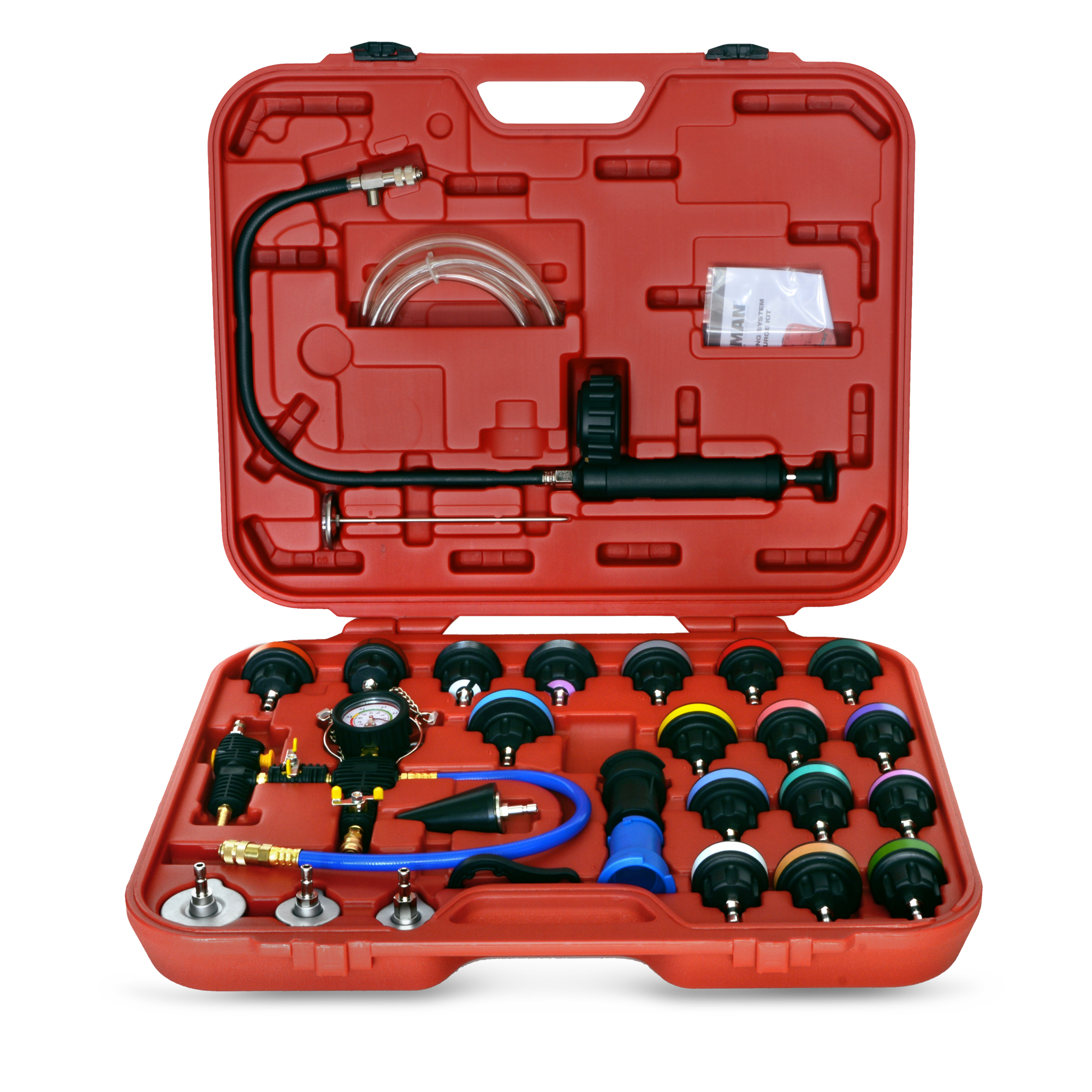 STEELMAN 27-Piece Master Cooling System Test and Purge Kit 60025